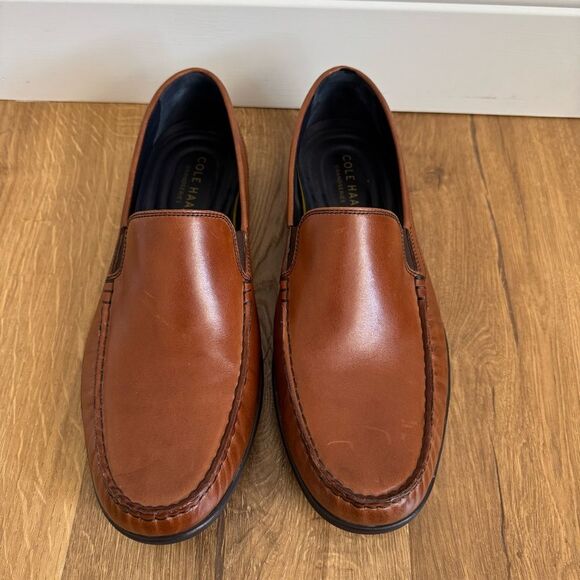 Cole Haan Lovell 2 Brown Leather Slip-On Loafers | Size 10.5 main image 7
